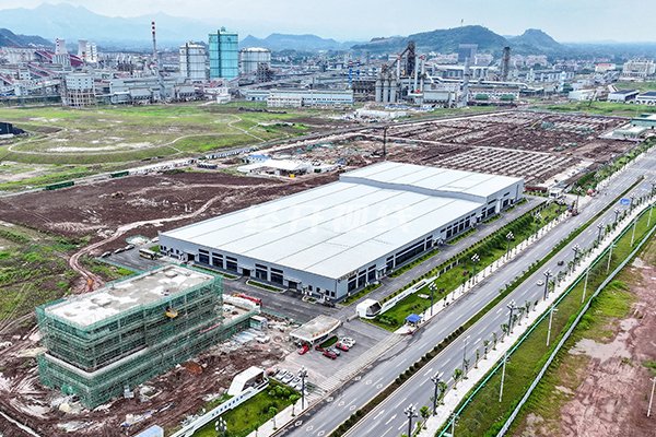 四川星空鈉電綜合項目傳新動態(tài) 儲能電站土建工程7月竣工