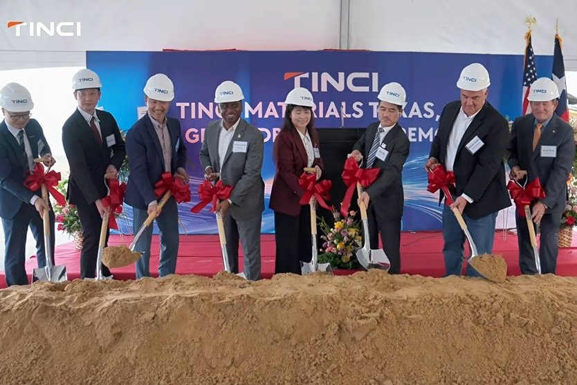 總投資約2億美元！天賜材料北美首座電解液工廠破土動工