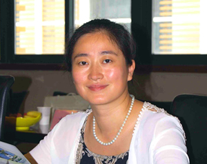 杉杉電解液銷售總監(jiān)藍茵