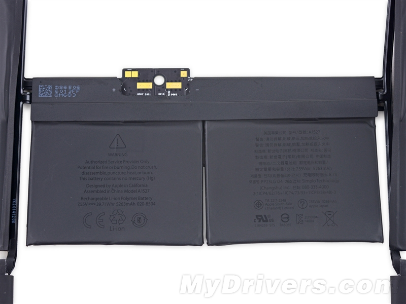 新MacBook完全拆解：蘋果太強大了