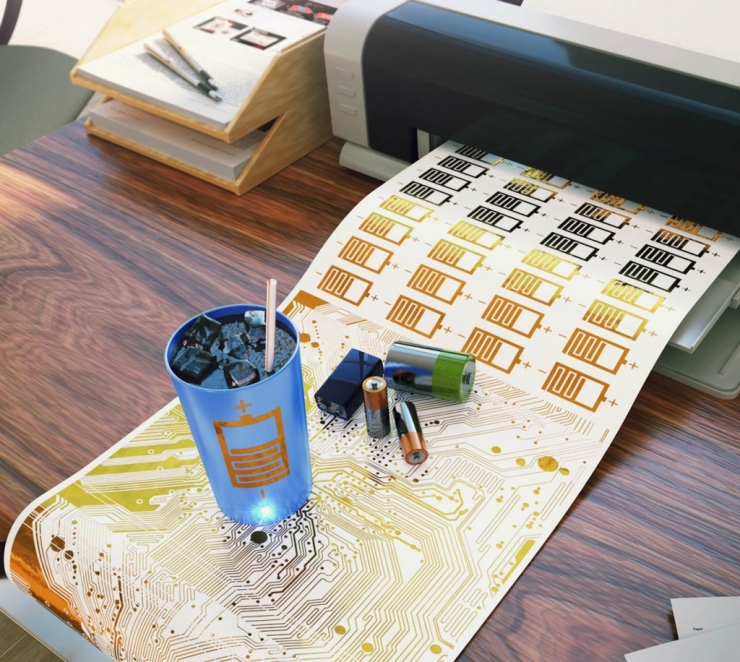 家用打印機就能造出“超薄電池” 可穿戴設備有救了？ 