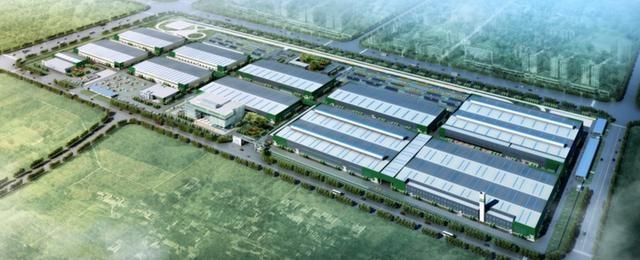 江蘇國新新能源乘用車項目鳥瞰圖
