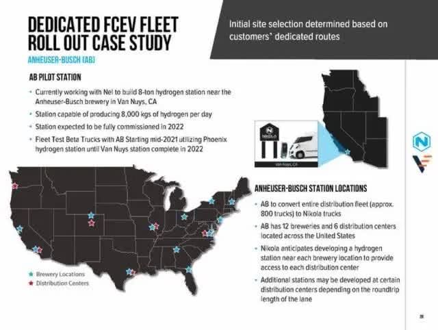 氫燃料電池卡車生產商Nikola擬赴美上市