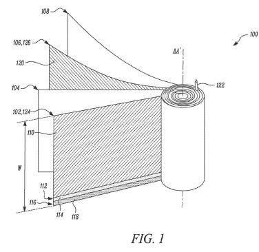 特斯拉在專利申請中發布的相關圖紙