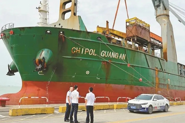 提供儲能總量升至3GWh！比亞迪超百臺大型儲能柜直航出海