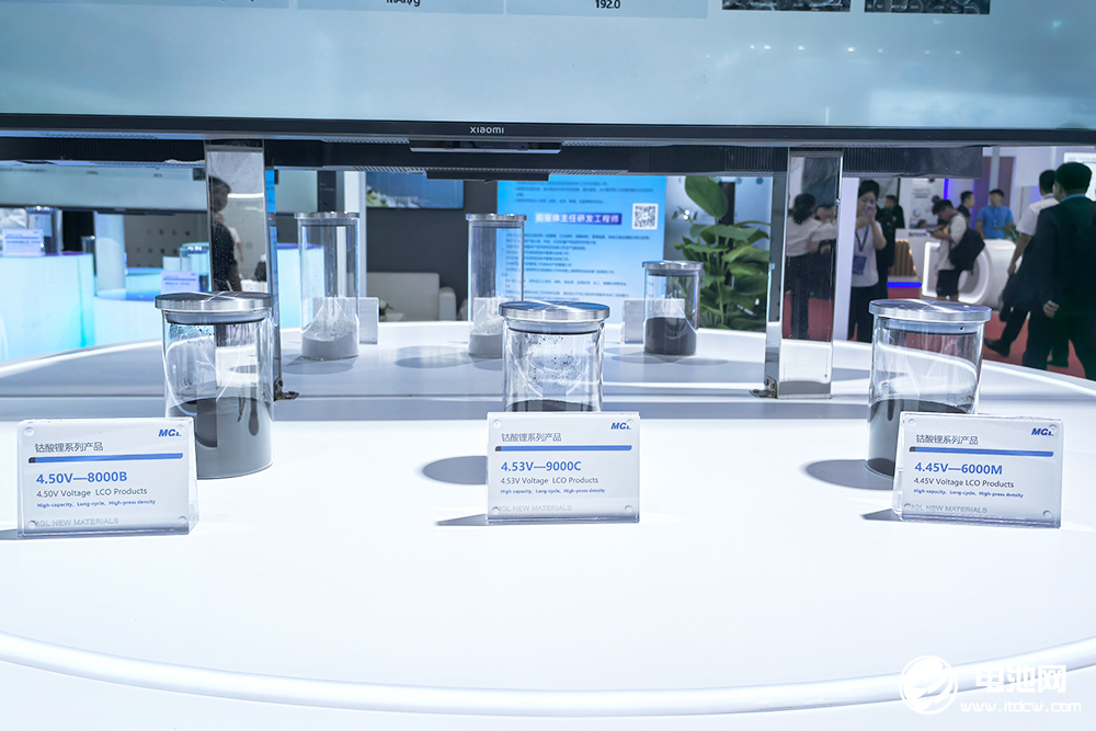 盟固利4.55V高電壓鈷酸鋰/O2相鈷酸鋰技術(shù)首次亮相