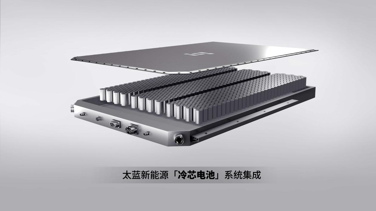 太藍新能源「冷芯電池」系統集成