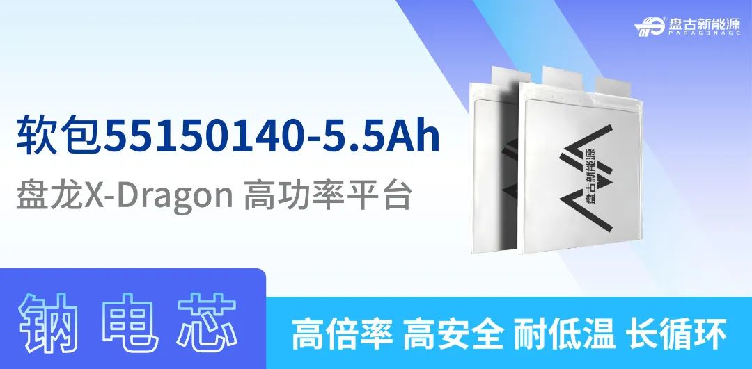 鈉電池,軟包電池,盤古新能源