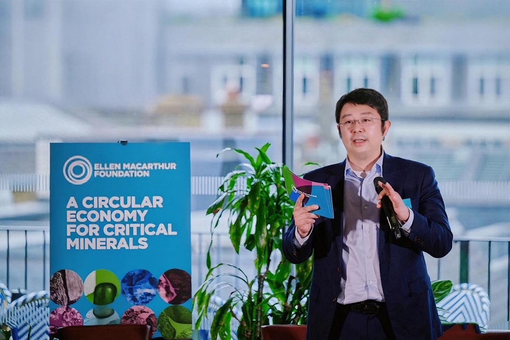 寧德時代副總經理、董事會秘書蔣理 現場發言