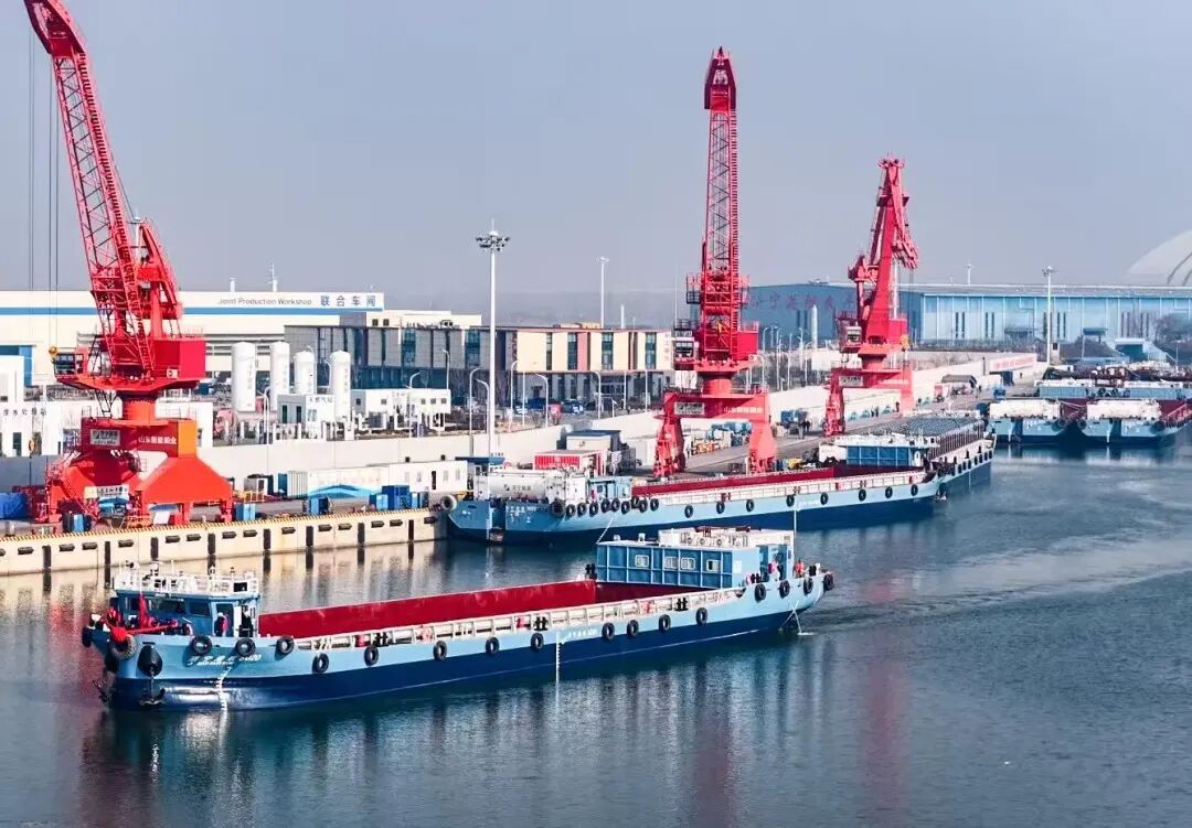 “濟寧6006”升級版純電動貨船