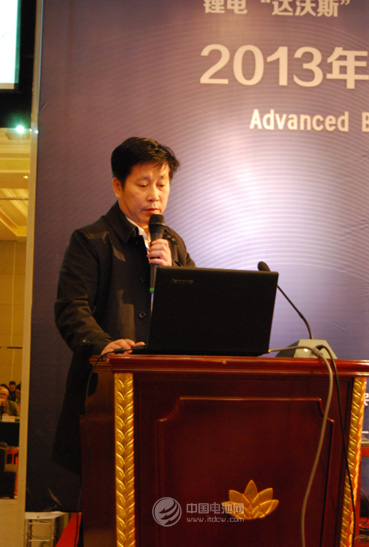 天津力神電鄒玉峰：生產涉及各種鋰電池做系統集成商