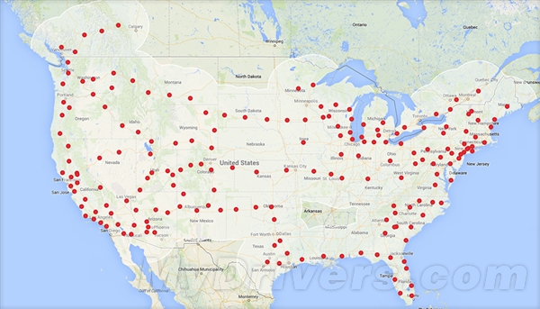 特斯拉超級充電站