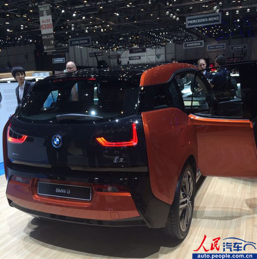 寶馬i3亮相日內(nèi)瓦車展 今年國內(nèi)上市