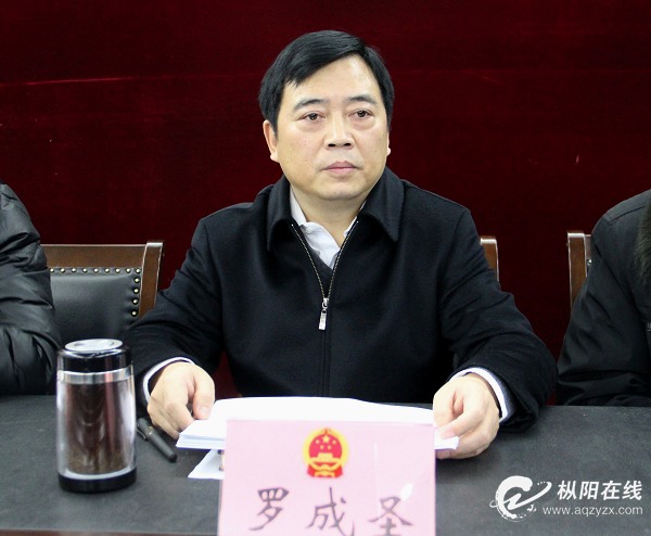 樅陽(yáng)縣縣長(zhǎng)羅成圣