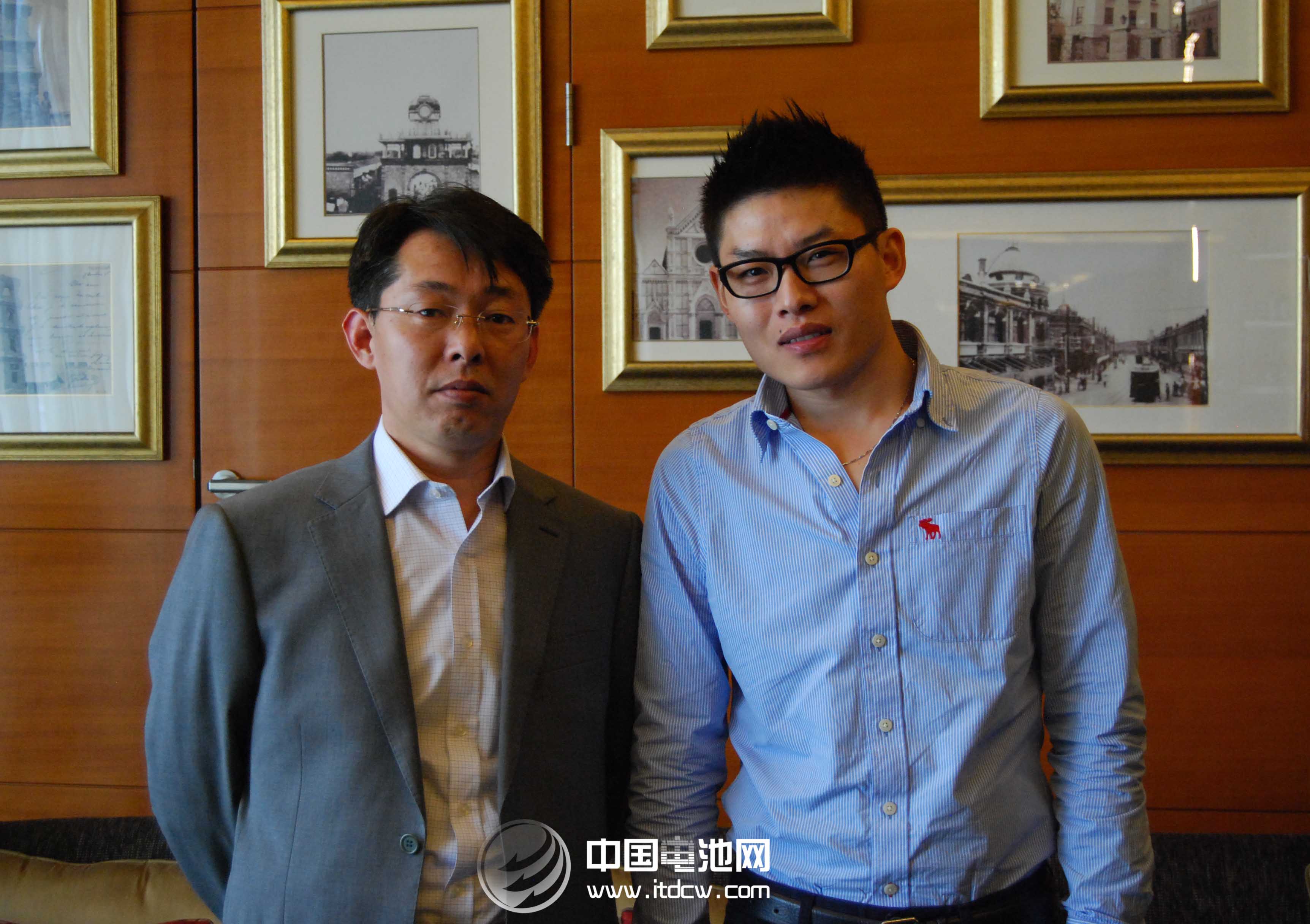 中國電池網(wǎng)CEO在天津與邦禾檢測總經(jīng)理苗春茂對話