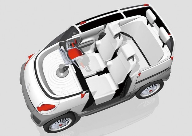 日本FOMM公司發布全球首輛水陸兩棲電動車