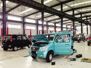 天津產(chǎn)新能源車整車下線 一次充電最大續(xù)航500公里