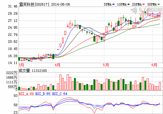 露笑科技藍寶石之惑 半年漲三倍陷內幕交易疑云