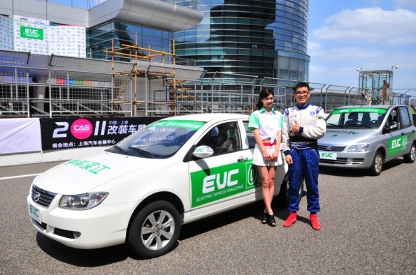 蘇榮駱惠寧啟動首屆環湖電動汽車挑戰賽