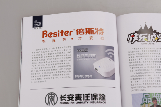 倍斯特榮獲中國財經(jīng)峰會頒發(fā)【2014最佳品牌形象獎】