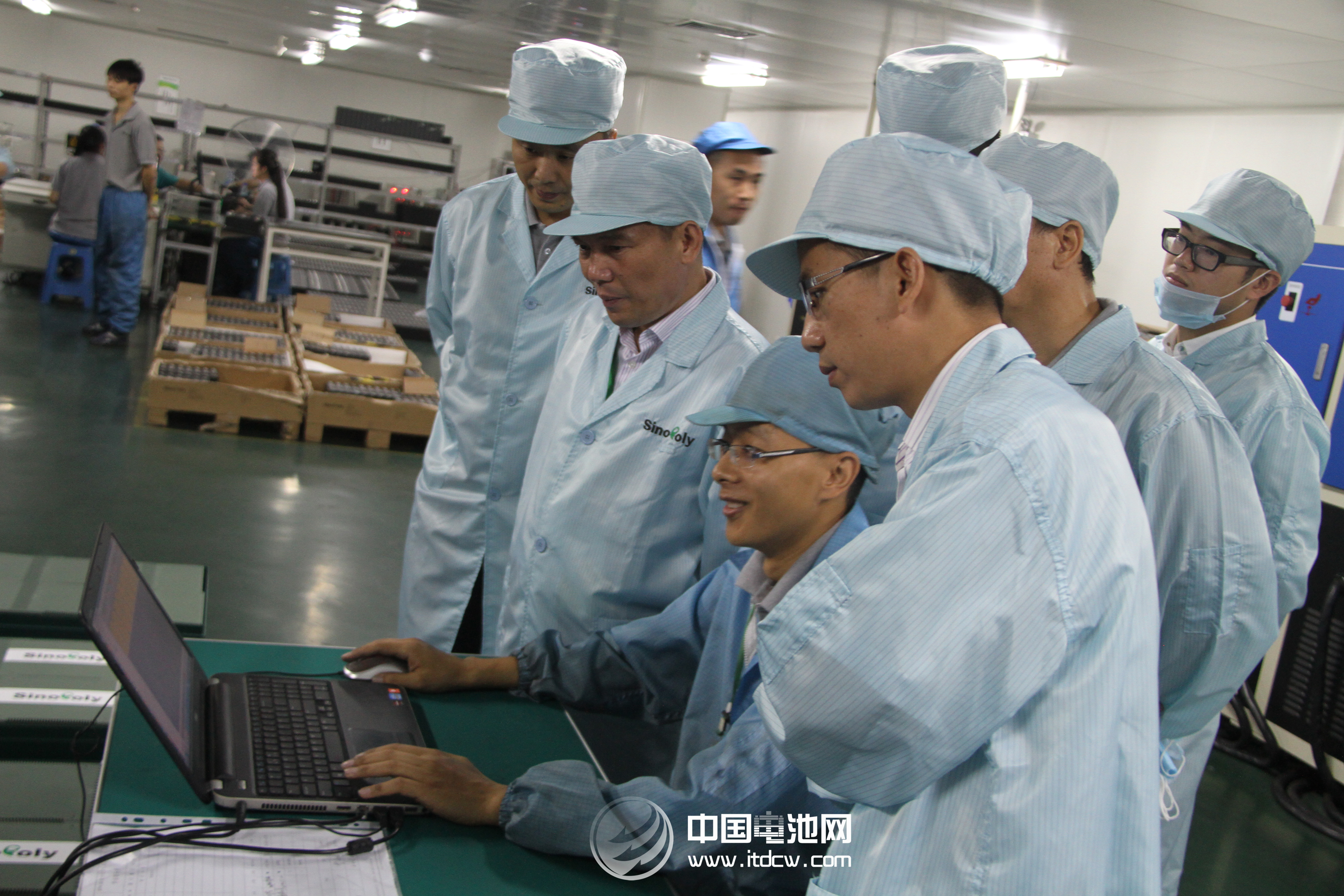 康迪新能源總經理應進峰一行考察天津中聚