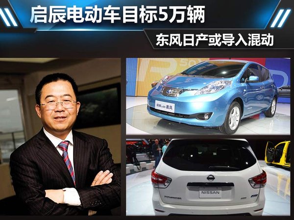啟辰電動(dòng)車目標(biāo)5萬輛 東風(fēng)日產(chǎn)或?qū)牖靹?dòng)