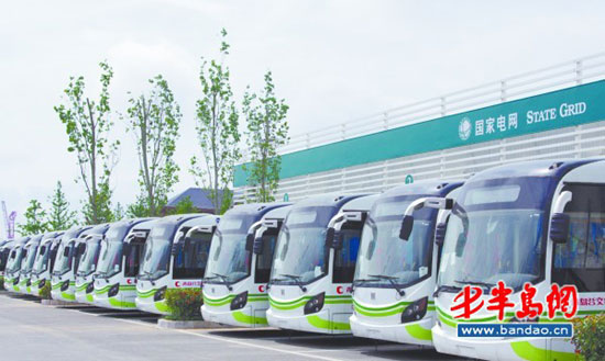 青島400部純電動車全部到位 有望年底投入運行