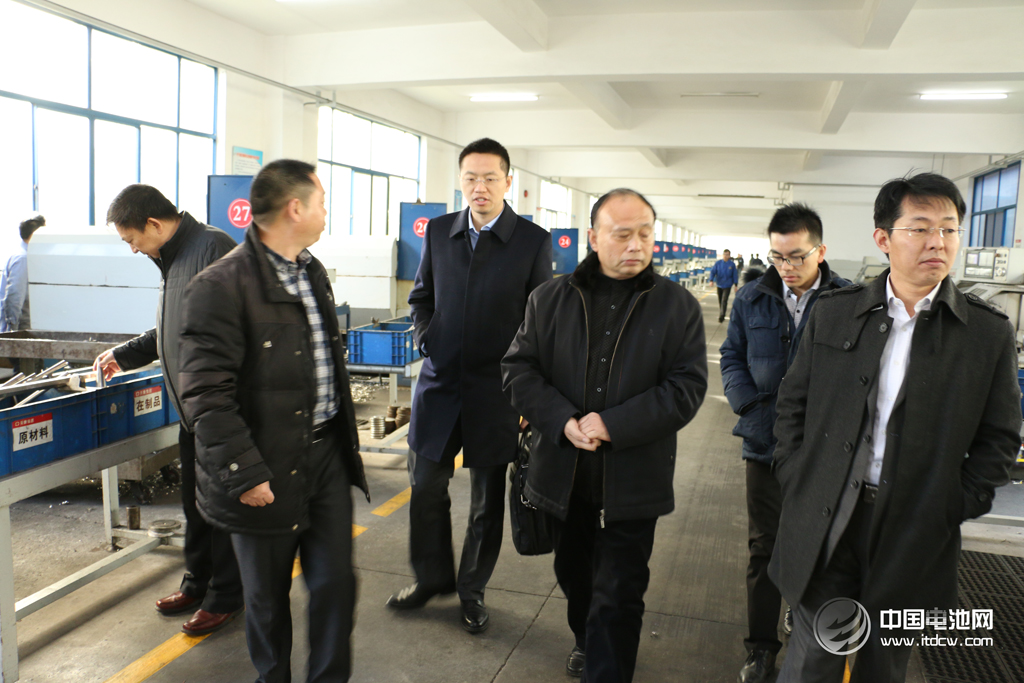 中國電池網率團參觀考察安徽天康集團鋰電新能源