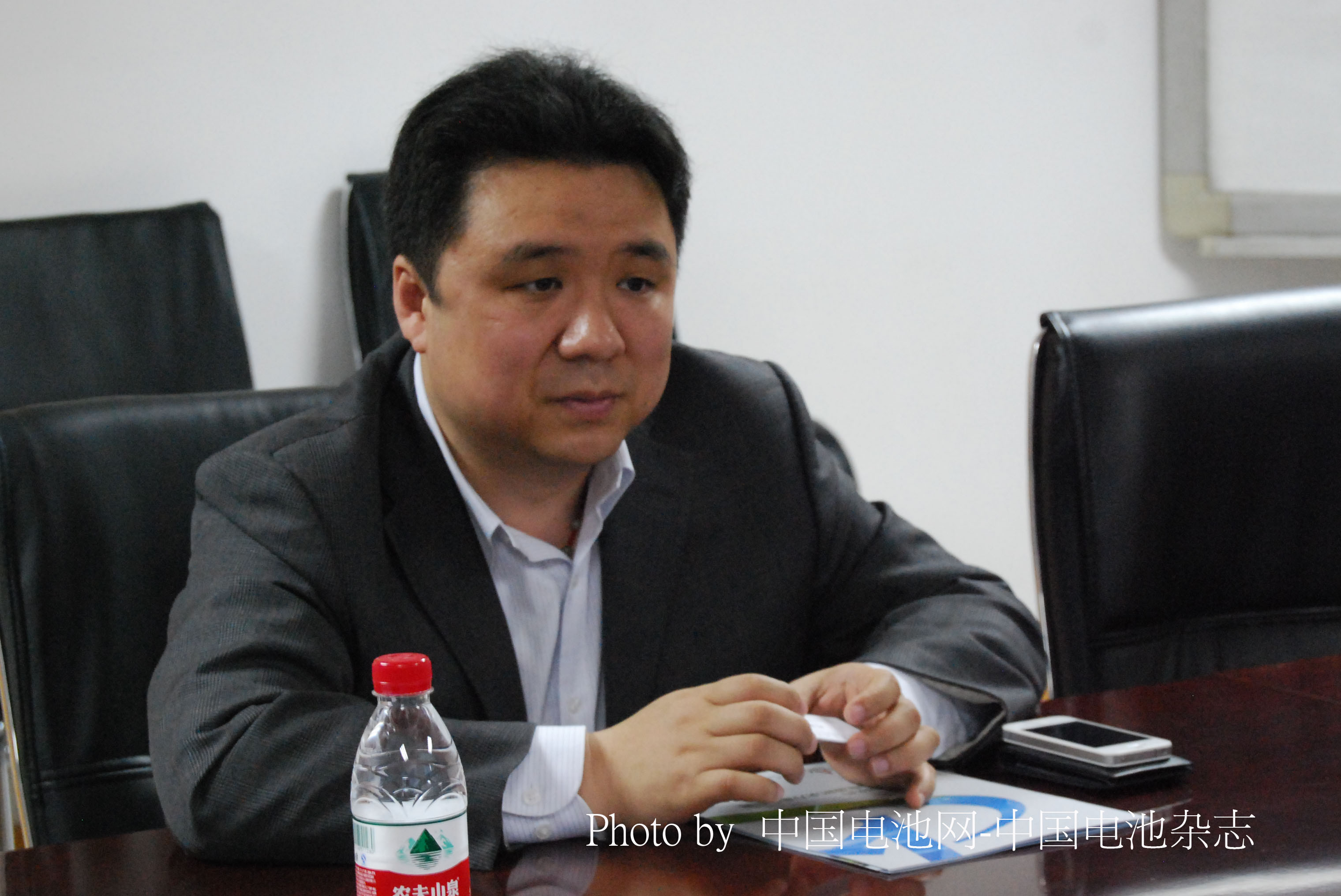 環(huán)宇集團總裁 程志杰 中國電池網(wǎng)資料圖片
