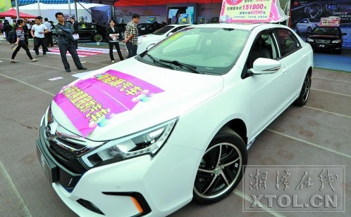 政策暖風頻吹  湖南湘潭新能源汽車產業迎來春天