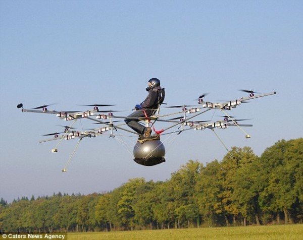 德公司研制新型純電動直升機：18個旋翼更穩定