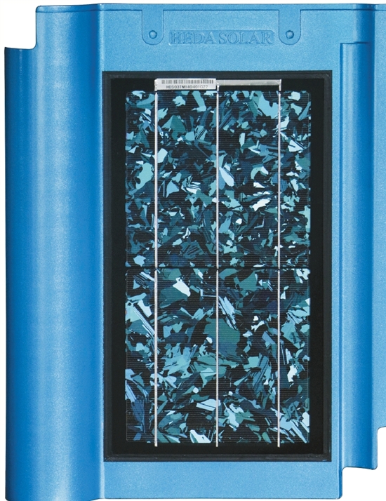 光伏電池做進(jìn)瓦片里 民居屋頂變太陽能電站 光伏電池做進(jìn)瓦片里 民居屋頂變太陽能電站