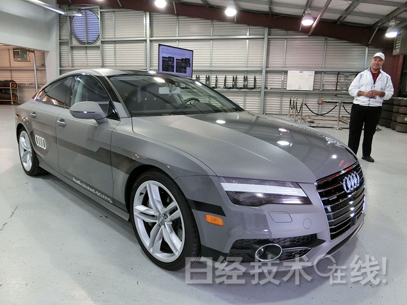 奧迪公開高速道路用自動駕駛車“Jack”內部