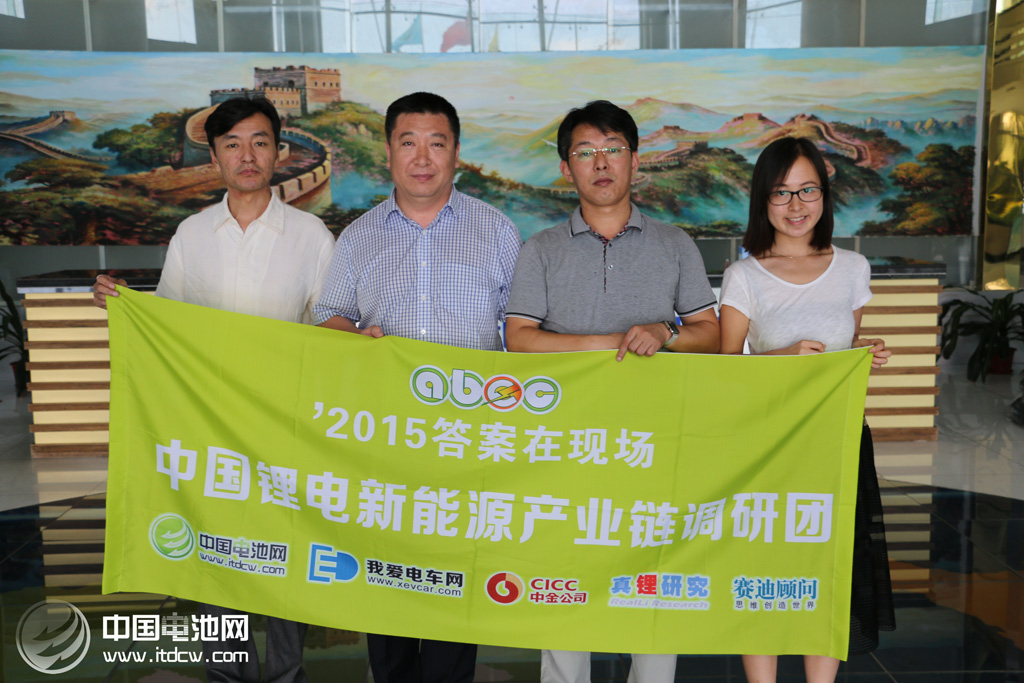 中國電池網一行調研比克電池  動力電池供不應求