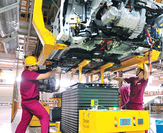 江淮純電動車銷售過萬輛  新能源車持續旺銷