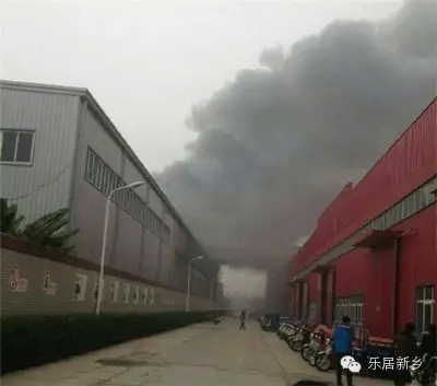 河南新鄉(xiāng)格瑞恩生產(chǎn)車(chē)間發(fā)生火災(zāi)    具體起火原因未明