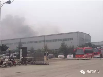 河南新鄉(xiāng)格瑞恩生產(chǎn)車(chē)間發(fā)生火災(zāi)    具體起火原因未明