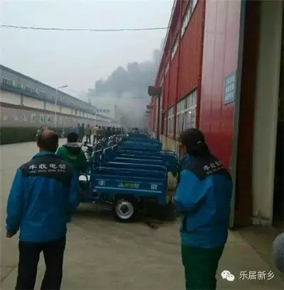 河南新鄉(xiāng)格瑞恩生產(chǎn)車(chē)間發(fā)生火災(zāi)    具體起火原因未明