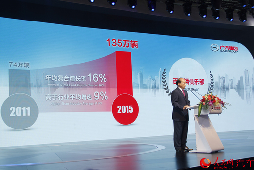 廣汽集團營業(yè)收入目標4000億元 發(fā)布自主研發(fā)電動車