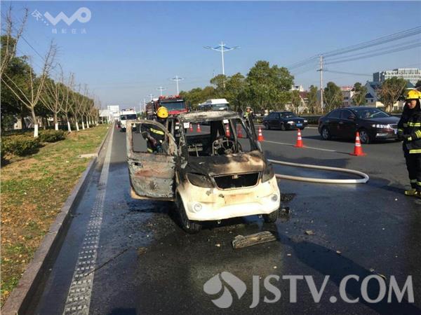 江蘇如皋低速電動車自燃  8歲兒童被燒身亡