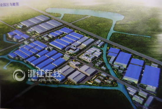 湖州百成新型汽車電池產(chǎn)業(yè)園效果圖