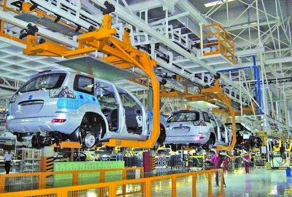 江淮汽車(chē)生產(chǎn)線(xiàn)