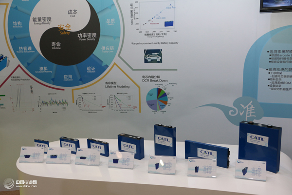 中國電池網資料圖片  CATL動力電池
