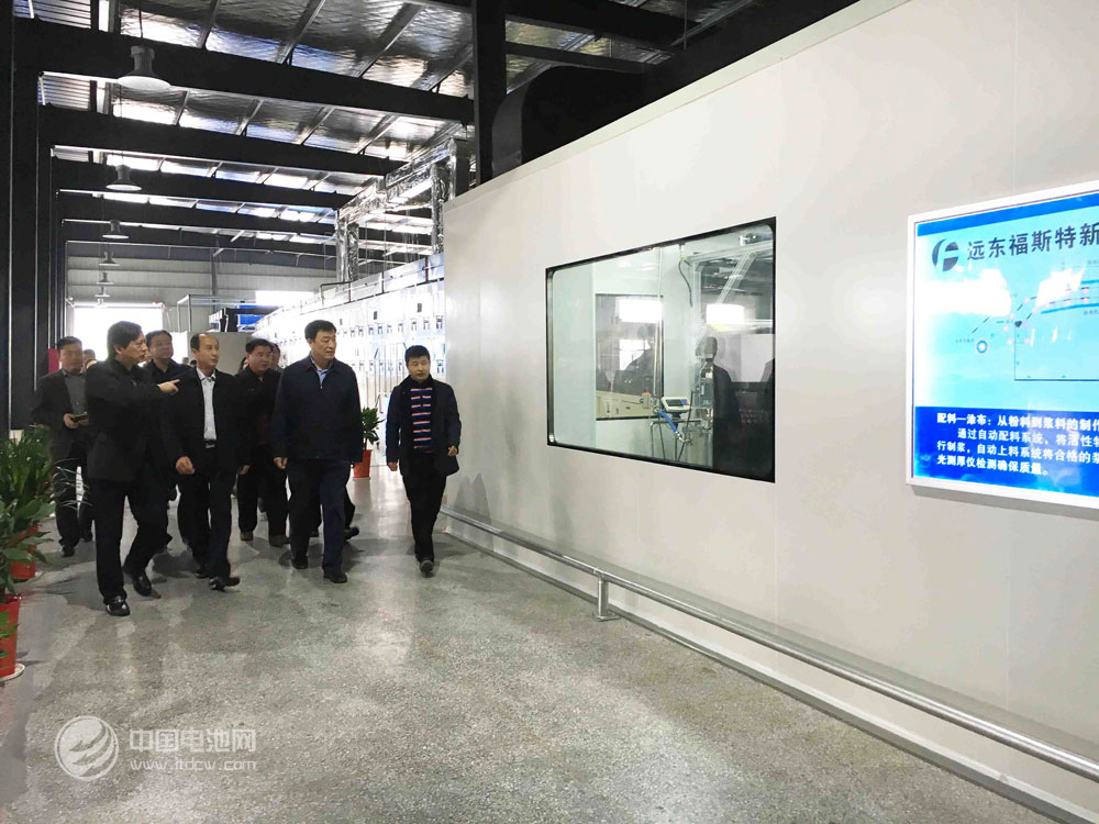 江西省委副書記劉奇一行蒞臨遠東福斯特調(diào)研考察