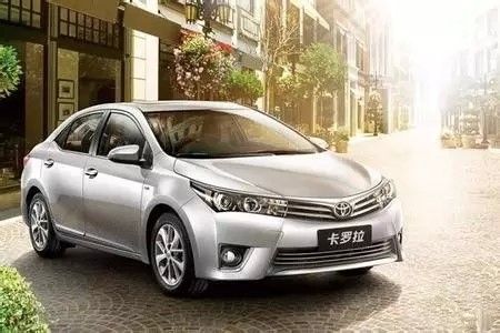 卡羅拉 中國銷售車型