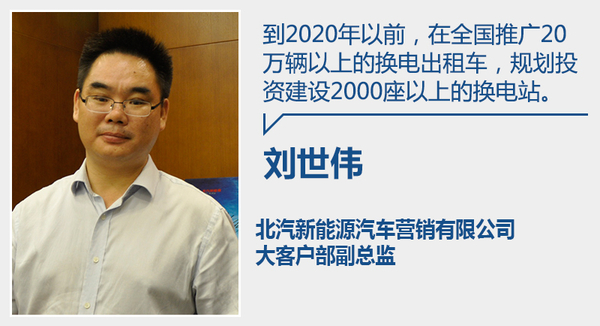 北汽強推"換電"戰略 5年建2000座換電站