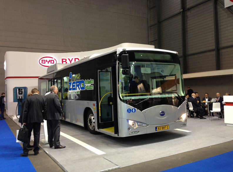 比亞迪中標3751輛新能源公交車大單 合計金額約19.89億元