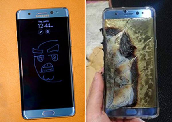 三星Note 7 電池爆炸 三星Note 7 電池爆炸