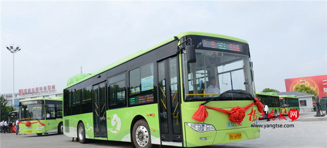 江蘇省淮安市區(qū)600輛新能源公交車輛今投入運營