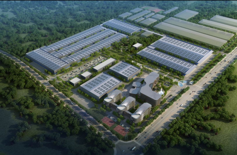 遠(yuǎn)東福斯特3G瓦時動力及儲能鋰電池項目效果圖